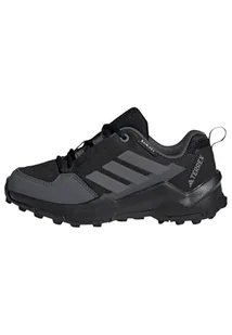 adidas Uniseks - dzieci Terrex Ax4R RAIN.RDY Hiking Shoes Kids, Core Black/Grey Four/Grey Six, 36 2/3 EU - Buty dla chłopców - miniaturka - grafika 1