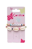 Akcesoria i dodatki do ubrań dla dzieci - Bransoletki z muszelkami - Coralico - miniaturka - grafika 1