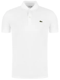 Lacoste Polo PH4012 Biały Slim Fit - Koszulki męskie - miniaturka - grafika 1