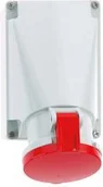 Osprzęt siłowy - bals Gniazdo stałe 5P 63A 400V czerwone IP44 11386 BL 11386 - miniaturka - grafika 1