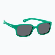 Okulary przeciwsłoneczne - Okulary przeciwsłoneczne dziecięce Polaroid PLD K008/S matte green/grey polarized WYSYŁKA W 24H 30 DNI NA ZWROT - miniaturka - grafika 1