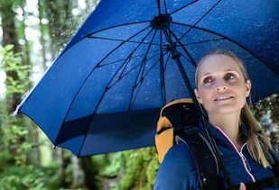 Parasol trekkingowy Euroschirm Swing Backpack - navy blue - Parasole - miniaturka - grafika 11