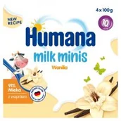 Desery dla dzieci - Humana Milk Minis Budyń waniliowy po 10. miesiącu 400 g - miniaturka - grafika 1