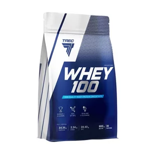 Trec - Whey 100 - 900 g czekolada - Odżywki białkowe - miniaturka - grafika 1