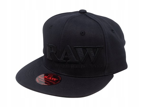 Czapka Z Płaskim Daszkiem Raw Black Z Ubijakiem