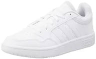 Trampki damskie - adidas Hoops 3.0, trampki damskie, Ftwr White Ftwr White Dash Grey, 36.5 EU - miniaturka - grafika 1