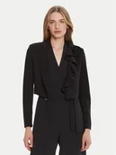 Marynarki i żakiety damskie - Rinascimento Bolerko CFC0126217003 Czarny Regular Fit - miniaturka - grafika 1