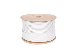 Cabletech Kabel koncentryczny F690BV.A biały szpula 305m - Kable - miniaturka - grafika 1