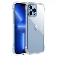 Etui i futerały do telefonów - Joyroom Defender Series etui pokrowiec do iPhone 13 pancerna obudowa z haczykami podstawką przezroczysty (JR-BP954) - miniaturka - grafika 1