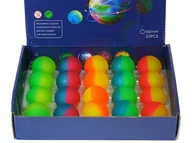 Przybory szkolne - Piłeczka kauczukowa ze światłem 583429 p20, mix cena za 1 szt - miniaturka - grafika 1