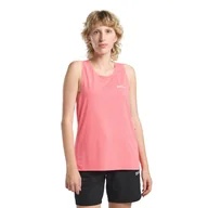 Koszulki i topy damskie - Damski top Jack Wolfskin PRELIGHT STRIDE TANK W sunset coral - XS - miniaturka - grafika 1