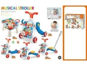 Chodziki - CHODZIK PCHACZ stolik interaktywny | 5w1 | hulajnoga | jeździk - miniaturka - grafika 1