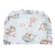 Kołdry i poduszki dla dzieci - PODUSZKA DO WÓZKA Z FALBANKĄ 25x35 DLA NIEMOWLĄT Kerstin - miniaturka - grafika 1