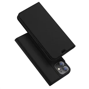 Dux Ducis Skin Pro kabura etui pokrowiec z klapką iPhone 12 Pro / iPhone 12 czarny - Etui i futerały do telefonów - miniaturka - grafika 1