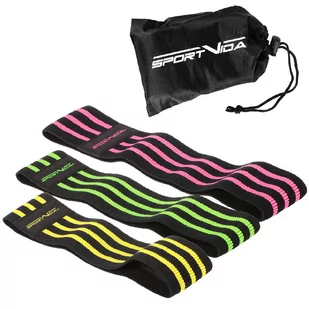 Zestaw Gum Hip Band Do Ćwiczeń Gumy Rozciągania - Gumy, taśmy, ekspandery - miniaturka - grafika 1