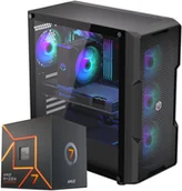 Zestawy komputerowe - Komputer gamingowy Ryzen 7 7700 RX 9070 32GB DDR5 2TB M2 WINDOWS 11 - miniaturka - grafika 1