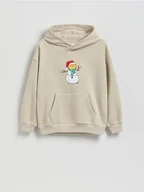 Kurtki i płaszcze dla chłopców - Reserved - Bluza GARFIELD - beżowy - miniaturka - grafika 1