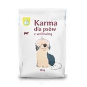 Sucha karma dla psów - Auchan - Pełnoporcjowa karma dla psów dorosłych, sucha, z wołowiną - miniaturka - grafika 1