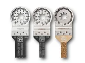 Pozostałe elektronarzędzia - Fein Zestaw ostrzy do multinarzędzia 3 szt 35222952020 Pasuje do marki multinarzędzia) 1 zest - miniaturka - grafika 1