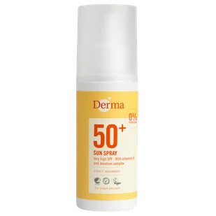 Derma Sun, spray ochronny do twarzy i ciała, SPF 50+, 150 ml - Balsamy i kremy do opalania - miniaturka - grafika 1
