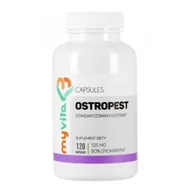 Suplementy naturalne - MyVita Ostropest Plamisty 80% Sylimaryny Standaryzowany Ekstrakt 125Mg 120 kaps. - miniaturka - grafika 1