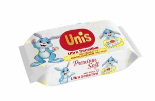 Lumarko Lumarko UNIS Chusteczki Nawilżane Dla Dzieci 72 szt... BET000044 - Chusteczki nawilżane - miniaturka - grafika 1