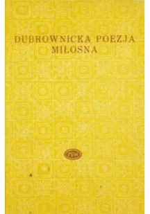 Dubrownicka poezja miłosna - Poezja - miniaturka - grafika 1