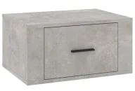 Szafki nocne - Szara nowoczesna szafka nocna G5-P71 - miniaturka - grafika 1