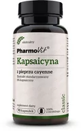 Suplementy naturalne - Pharmovit Kapsaicyna z pieprzu kajeńskiego ekstrakt standatyzowany 8% kapsicyny 400mg 90 kapsułek PharmoVit - miniaturka - grafika 1