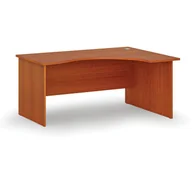 Biurka - Biurko narożne PRIMO WOOD, 1600 x 1200 mm, prawe, czereśnia - miniaturka - grafika 1