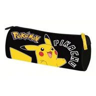Piórniki - St. Majewski Piórnik Szkolny Tuba Jednokomorowa Etui Na Przybory Szkolne Pokemon Pikachu - miniaturka - grafika 1