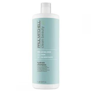 Paul Mitchell Clean Beauty Hydrate Shampoo bogaty w składniki odżywcze szampon z oliwkami, nawilżająca pielęgnacja włosów suchych 1000 ml 121014 - Szampony do włosów - miniaturka - grafika 3