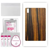 Akcesoria do tabletów i e-booków - folia naklejka skórka strukturalna na TYŁ do Blackview Tab 11 - Drewno Tygrysie - apgo SKINS - miniaturka - grafika 1