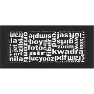 Akcesoria kominkowe - Kratki.pl Kratka wentylacyjna ABC 17/37 czarna 37ABC/C - miniaturka - grafika 1