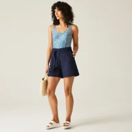 Stroje kąpielowe - Regatta Orla Kiely Damski kostium kąpielowy Niebieski, Rozmiar: 44 - miniaturka - grafika 1