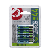 Auchan - Akumulatorki AA HR6 2500 mAh