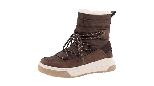 TOM TAILOR Damskie 6390900002 modne kozaki, mokka, 40 EU, Mokka, 40 EU