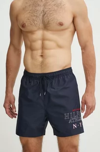 Tommy Hilfiger szorty kąpielowe kolor granatowy UM0UM03286 - Stroje kąpielowe - miniaturka - grafika 1
