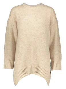 ONLY Sweter w kolorze beżowym - Swetry damskie - miniaturka - grafika 1