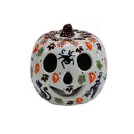 Halloween - Ceramiczna dynia mała Casper Ceramika Bolesławiec - miniaturka - grafika 1