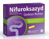 Układ pokarmowy - Richter Gedeon Nifuroksazyd 200mg 12 szt. - miniaturka - grafika 1