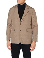 Kurtki męskie - Hackett London Męska kurtka Lw Melange Blazer Jacket, 844 beżowy, M - miniaturka - grafika 1