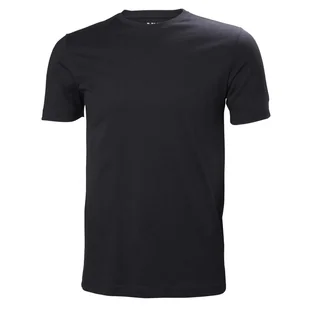 Męska Koszulka HELLY HANSEN CREW T-SHIRT 33995_597 – Granatowy - Koszulki męskie - miniaturka - grafika 1