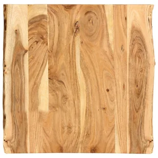 vidaXL Blat kuchenny, lite drewno akacjowe, 60 x 60 x 2,5 cm vidaXL - Blaty meblowe i parapety okienne - miniaturka - grafika 1