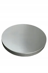 PODKŁAD CUKIERNICZY POD TORT STYRODUR OKRĄGŁY GRUBY WYTRZYMAŁY SREBRNY 24cm - Dodatki do ciast w proszku - miniaturka - grafika 1