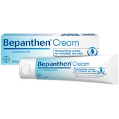 Balsamy i kremy do ciała - Bepanthen Cream, specjalistyczny krem na suchą i skłonną do podrażnień skórę, od 3 lat, 100 g - miniaturka - grafika 1