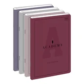 Zeszyty szkolne - Inter-druk Zeszyt A5 60k 90g Academy linia AB821INT - miniaturka - grafika 1