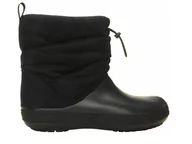 Śniegowce damskie - Śniegowce damskie CROCS Crocband Puff Boot czarne_34.5 - miniaturka - grafika 1