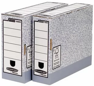 Pudło archiwizacyjne 100mm 100x324x262mm FELLOWES BANKERS BOX 100 FAST FOLD 1SZT /1080501/ /DO WYCZERPANIA ZAPASÓW/ - Pudła i kartony archiwizacyjne - miniaturka - grafika 1