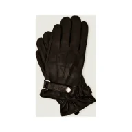 Rękawiczki - Calvin Klein Skórzane rękawiczki - miniaturka - grafika 1